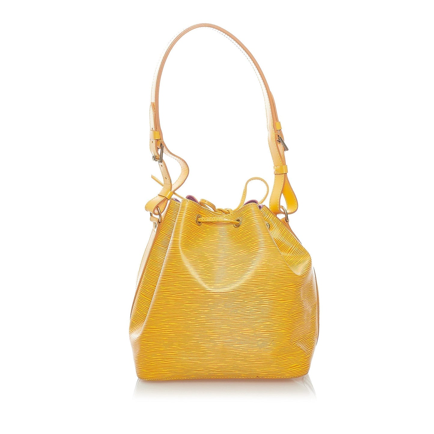 LOUIS VUITTON Epi Petit Noe Yellow