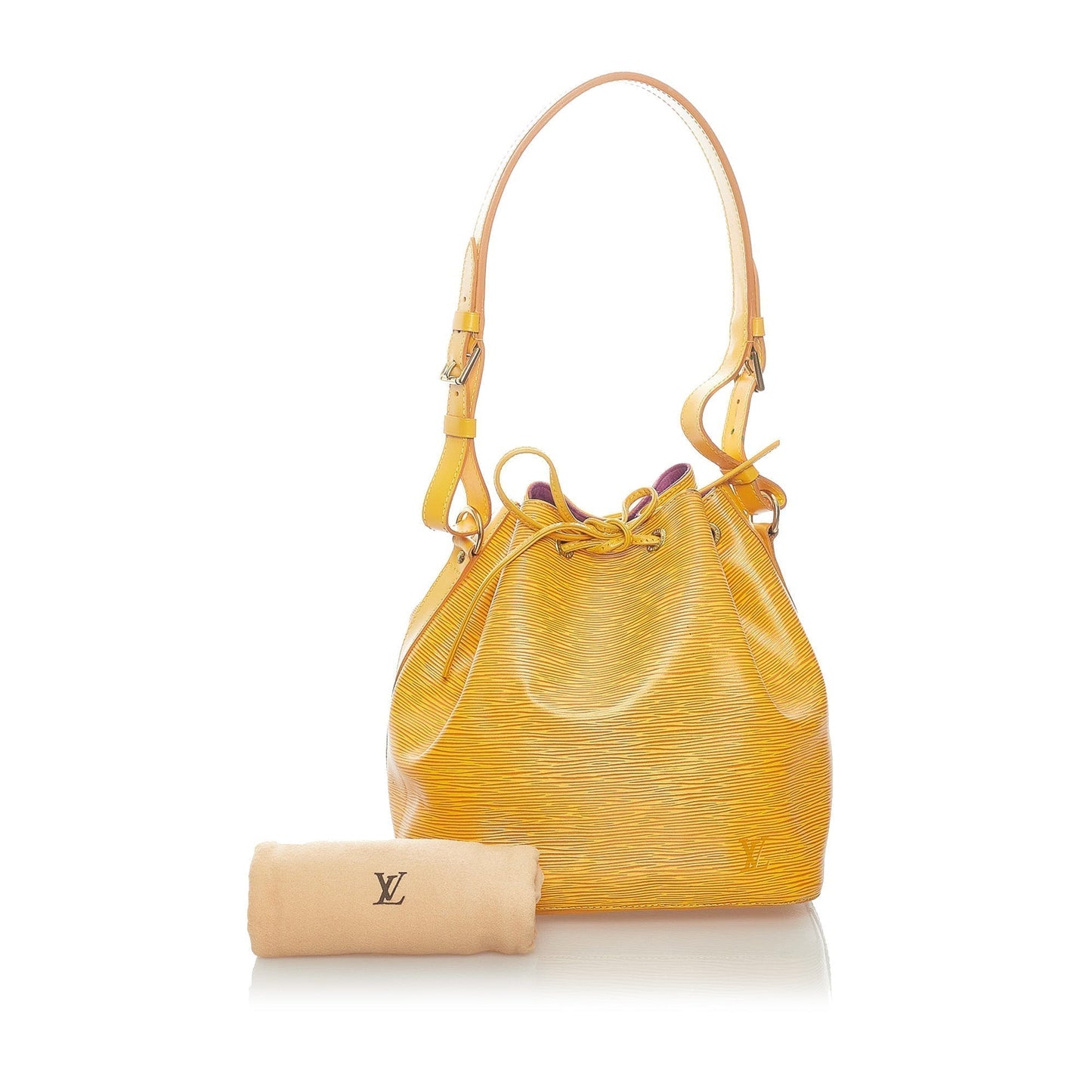 LOUIS VUITTON Epi Petit Noe Yellow