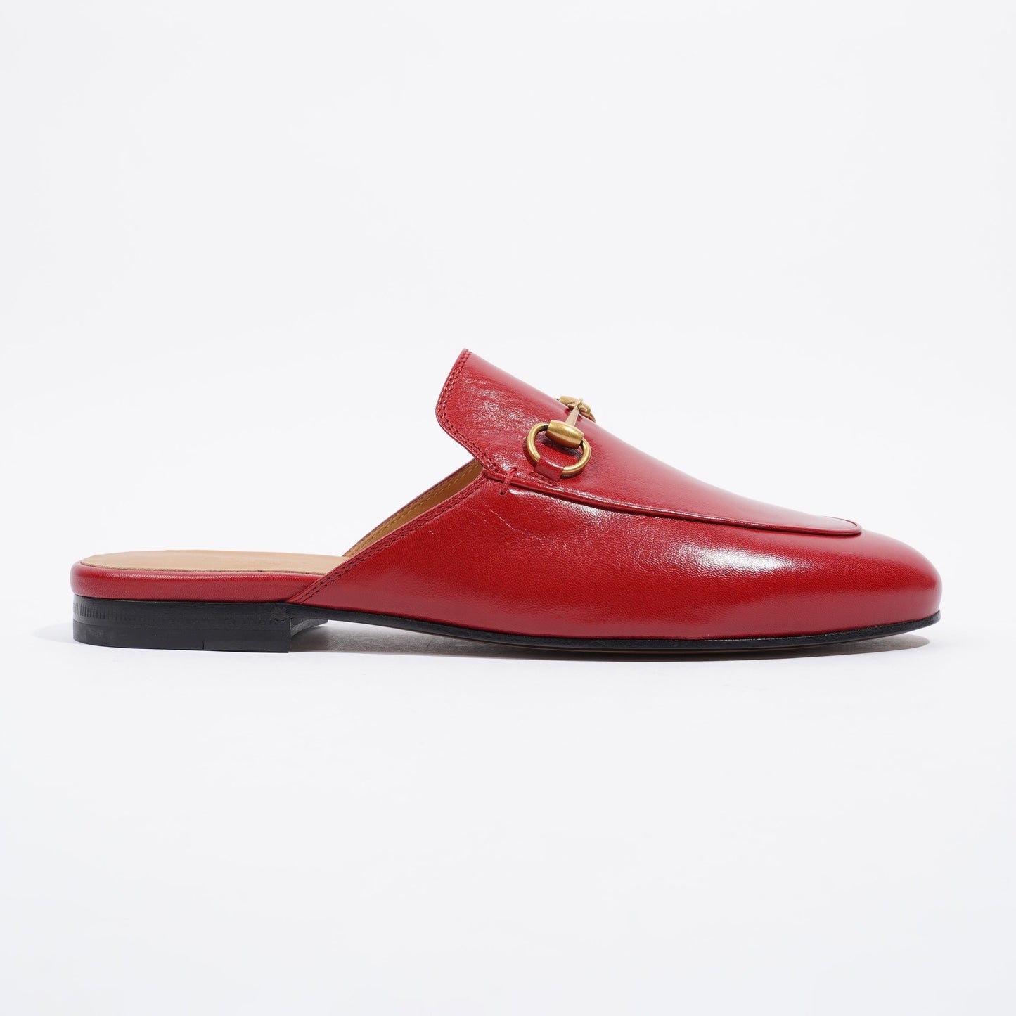 Gucci Princetown Red Leather EU 38 UK 5