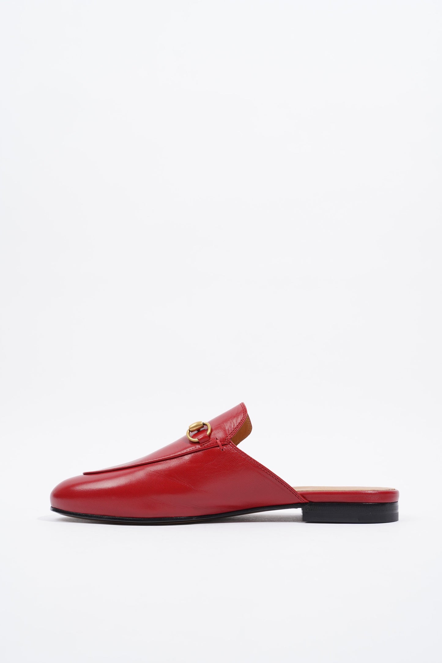 Gucci Princetown Red Leather EU 38 UK 5