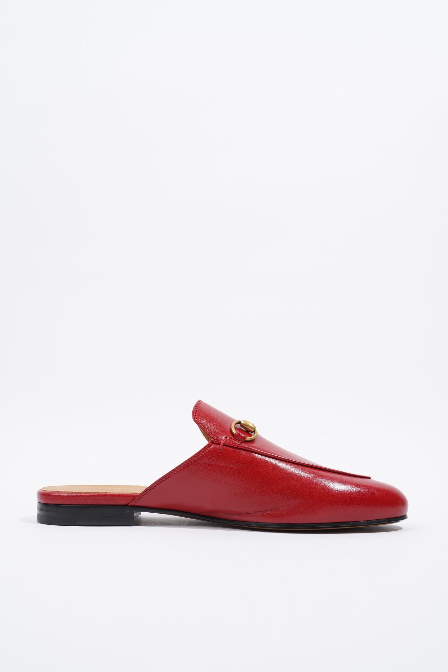 Gucci Princetown Red Leather EU 38 UK 5