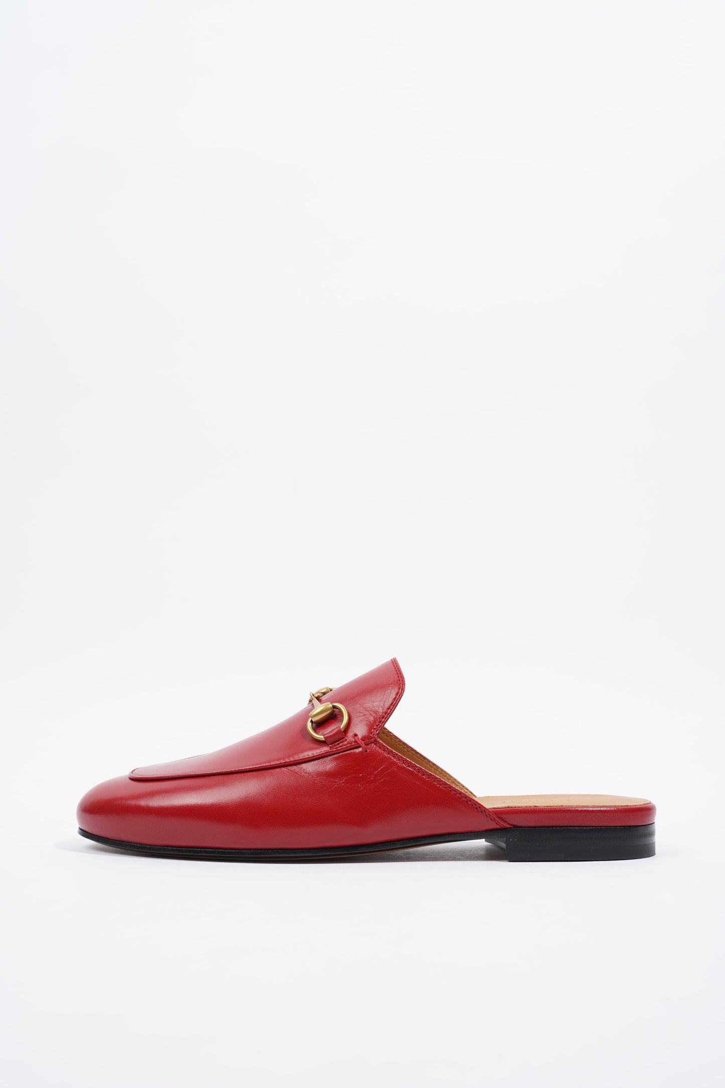 Gucci Princetown Red Leather EU 38 UK 5