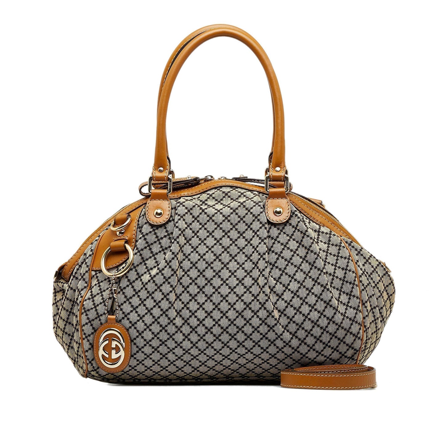 GUCCI Diamante Sukey Satchel
