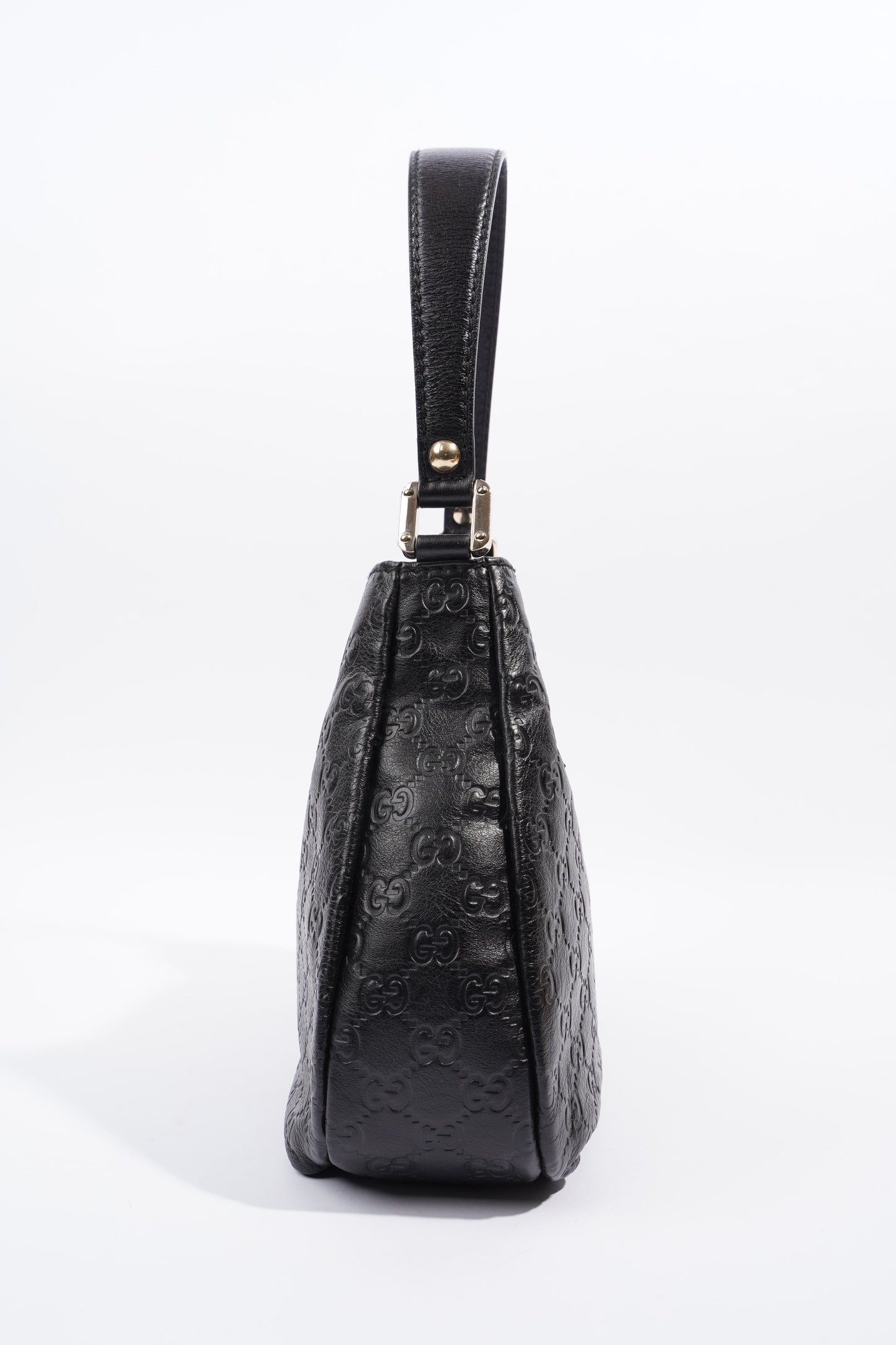 Gucci Guccissima Black Leather