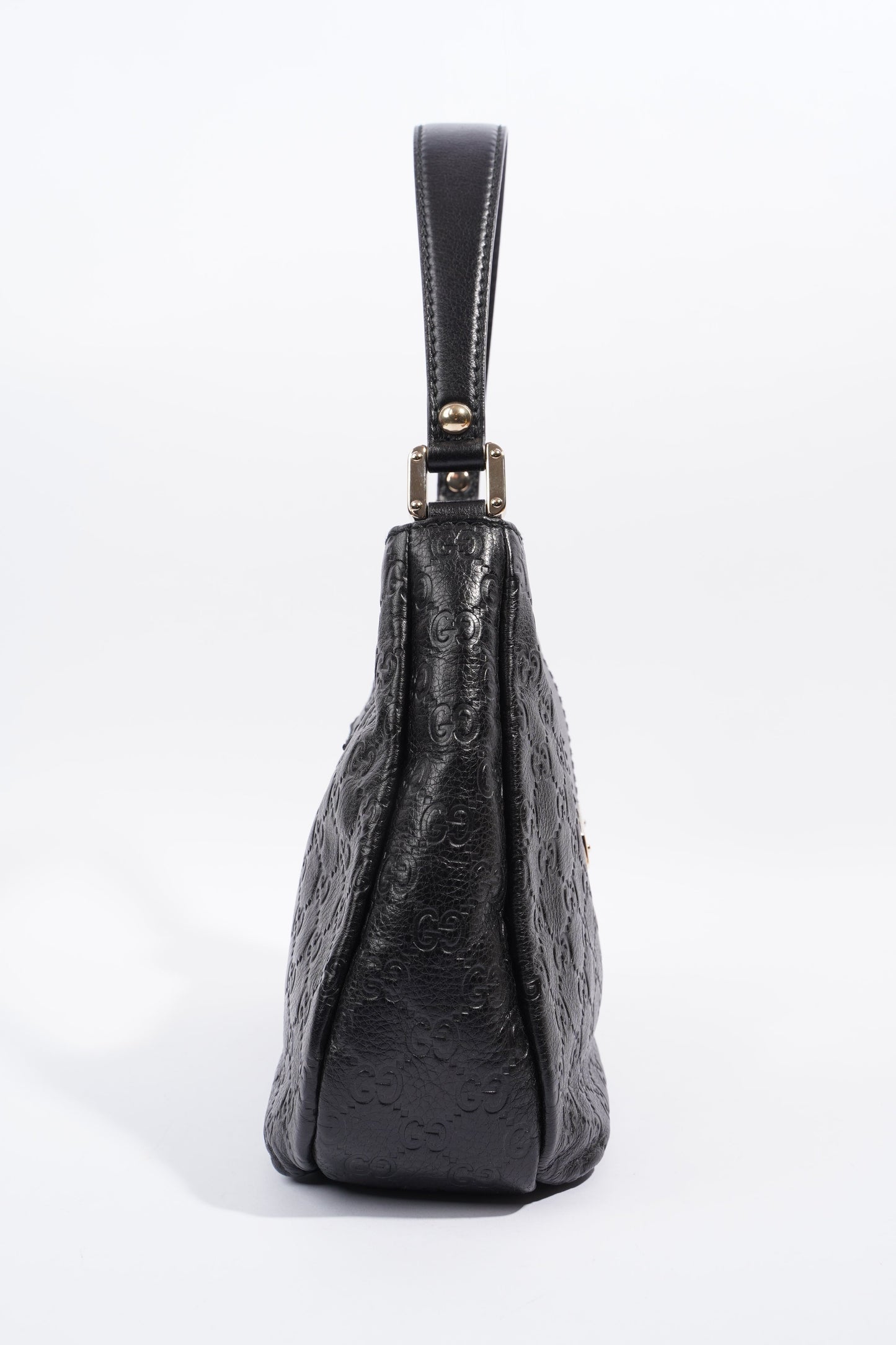 Gucci Guccissima Black Leather