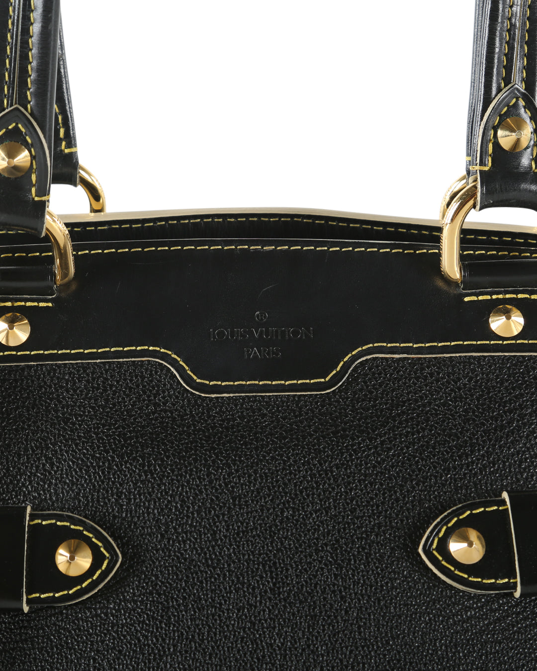 LOUIS VUITTON Black Suhali Leather Le Radieux Shoulder Bag