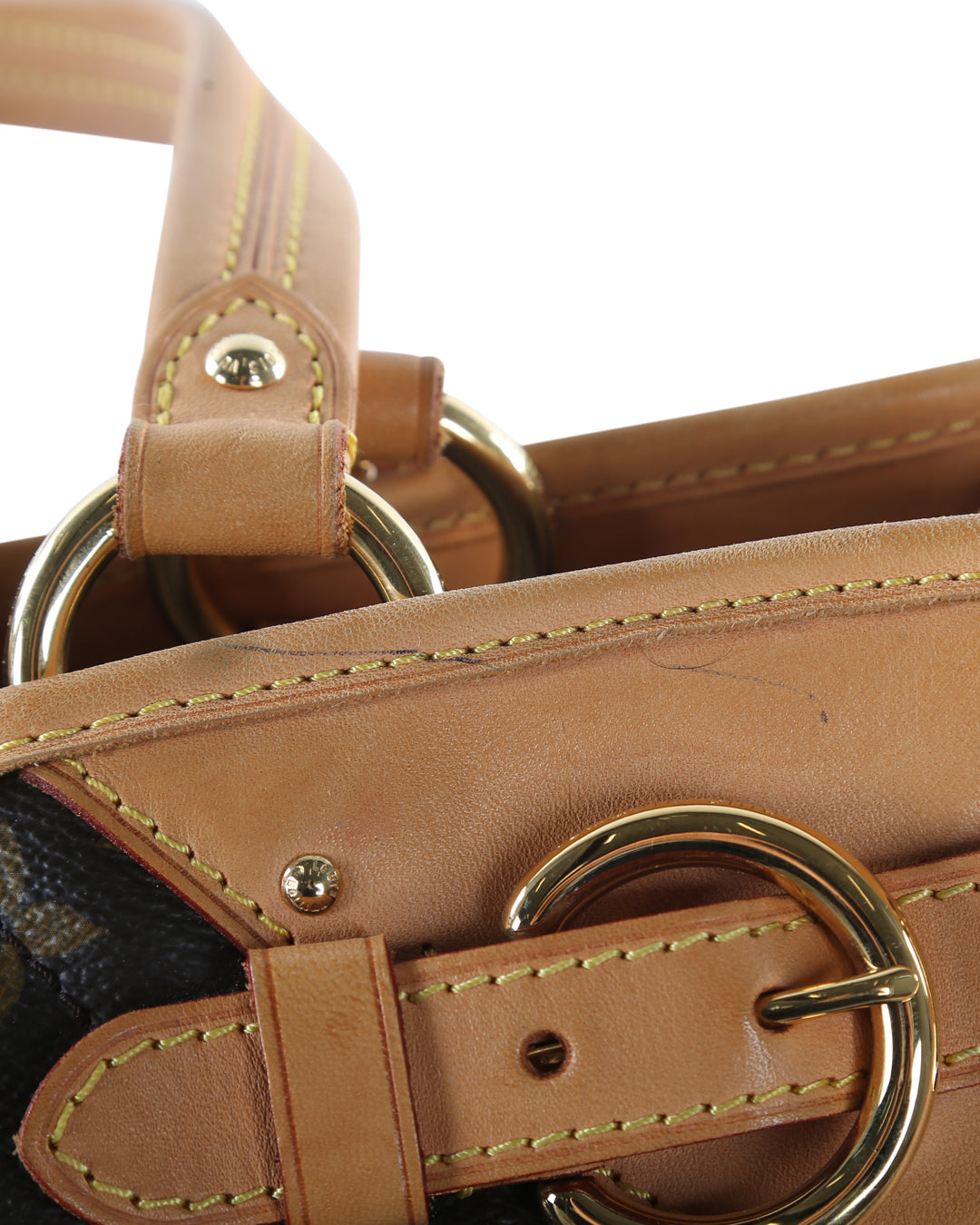 LOUIS VUITTON Brown/Beige Monogram Quilted Coated Canvas & Leather Etoile Shopper Bag