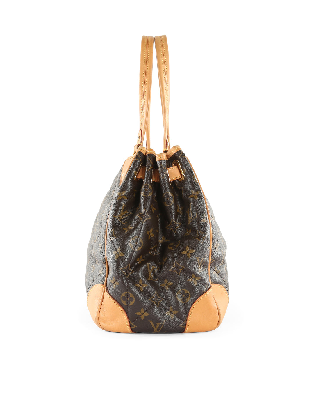 LOUIS VUITTON Brown/Beige Monogram Quilted Coated Canvas & Leather Etoile Shopper Bag