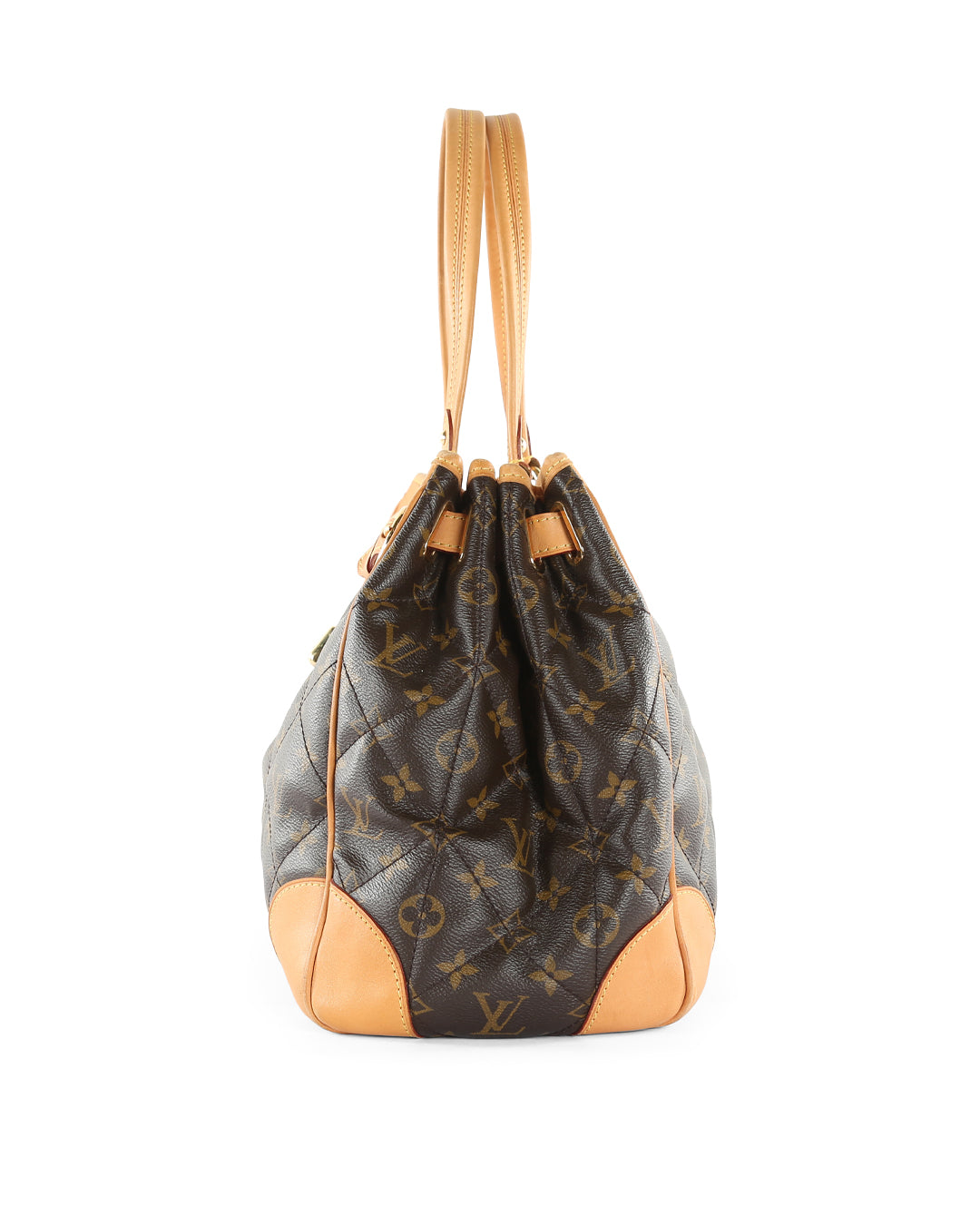 LOUIS VUITTON Brown/Beige Monogram Quilted Coated Canvas & Leather Etoile Shopper Bag