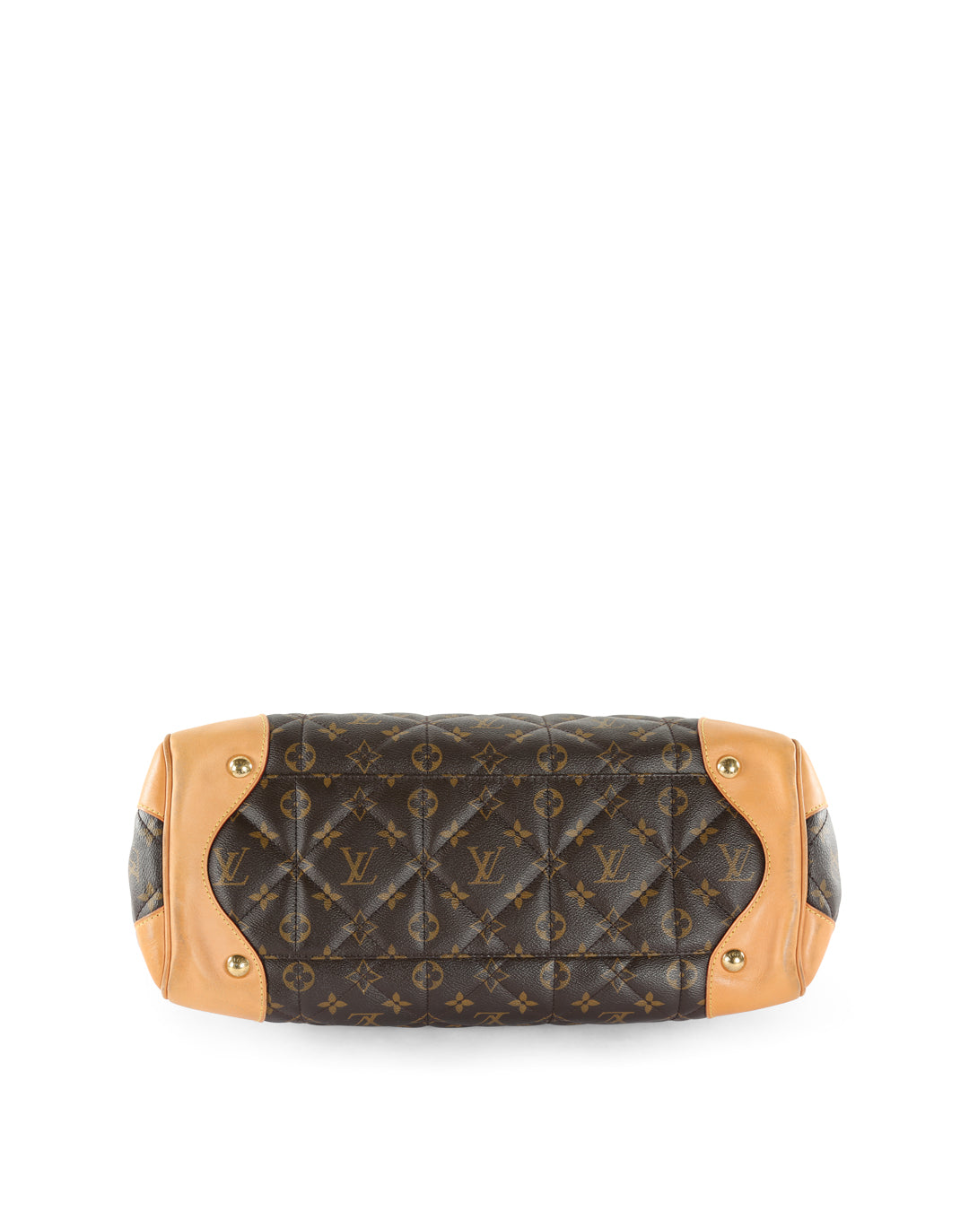 LOUIS VUITTON Brown/Beige Monogram Quilted Coated Canvas & Leather Etoile Shopper Bag