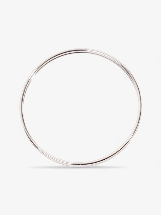 Hermes Uni Bangle Rose Candeur Palladium 65 (Small)