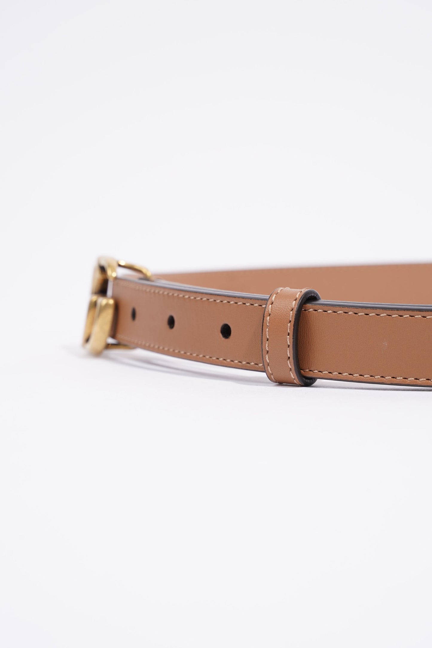 Gucci Marmont Belt Tan Leather 75cm 30"