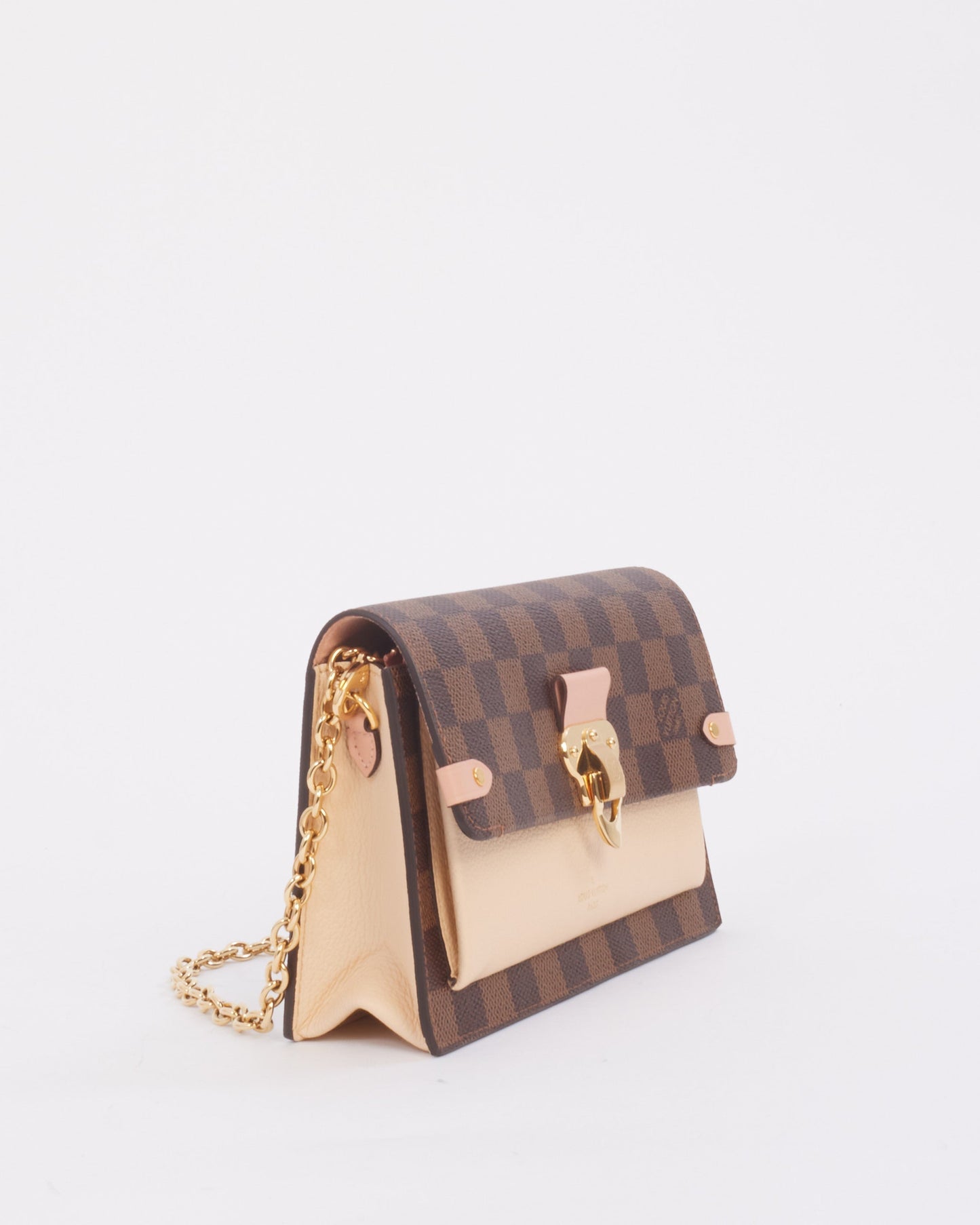 Louis Vuitton Damier Ebene Vavin Chain Wallet
