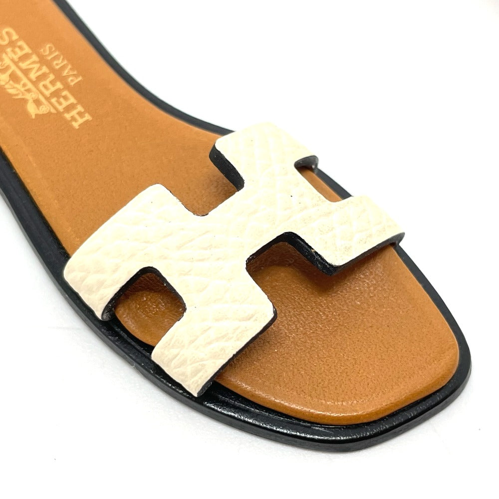 HERMES charm Epsom Brown Oran Nano Women Used