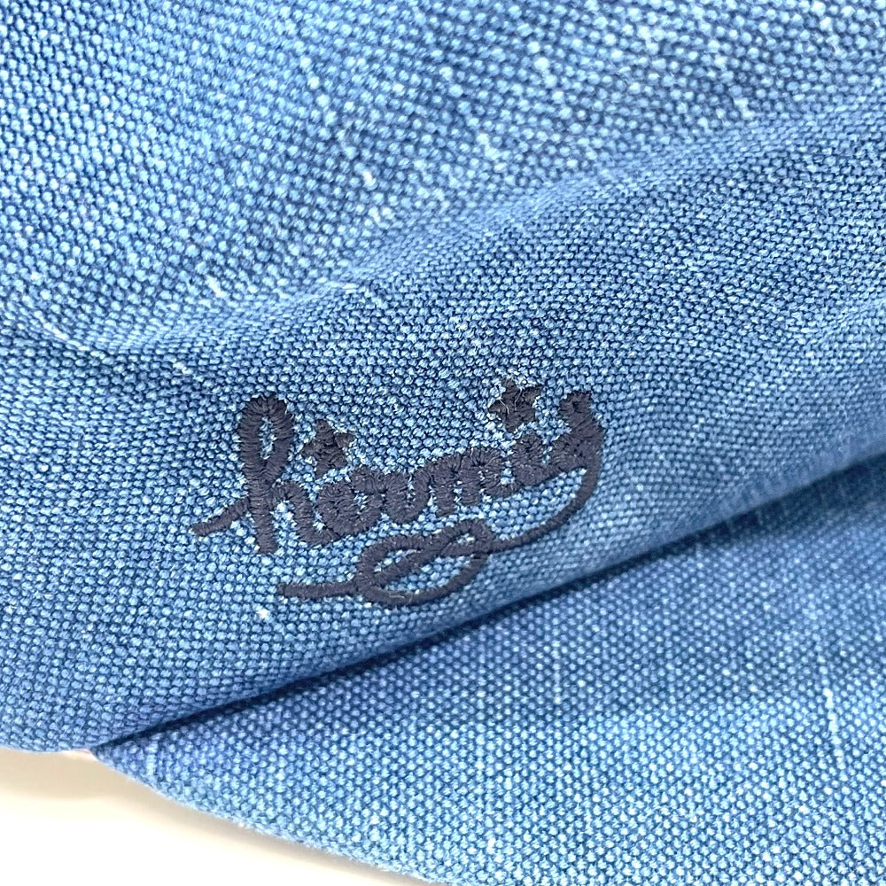 HERMES hat hemp blue Casquette Women 56 Used