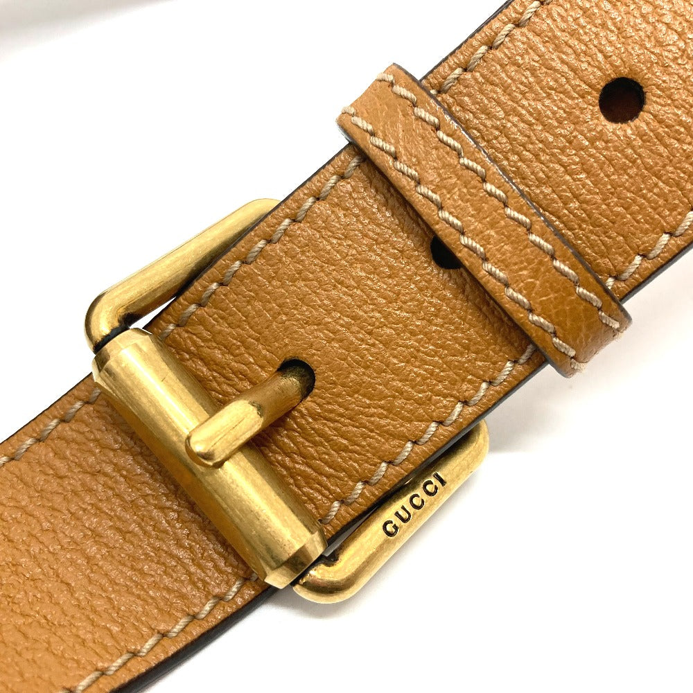 GUCCI Sling bag 602695 GG Supreme Canvas Brown Disney Collaboration Mickey Mini GG Supreme Women(Unisex) Used