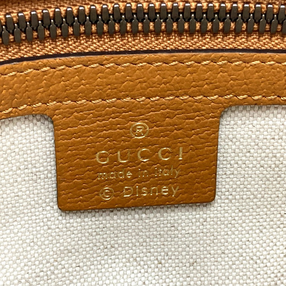 GUCCI Sling bag 602695 GG Supreme Canvas Brown Disney Collaboration Mickey Mini GG Supreme Women(Unisex) Used