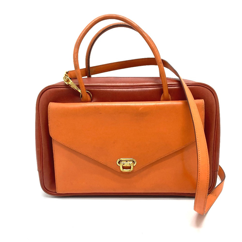HERMES Handbag Vaux Swift Orange type Lorraine Women Used