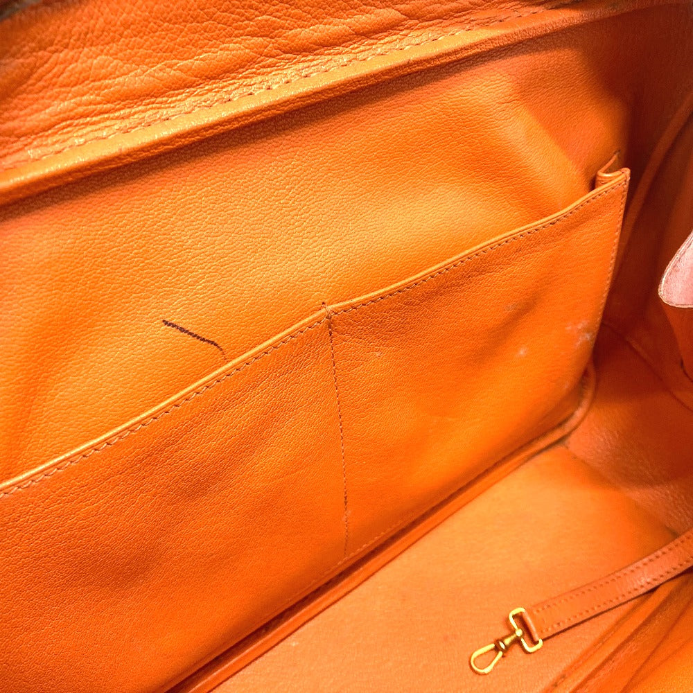 HERMES Handbag Vaux Swift Orange type Lorraine Women Used