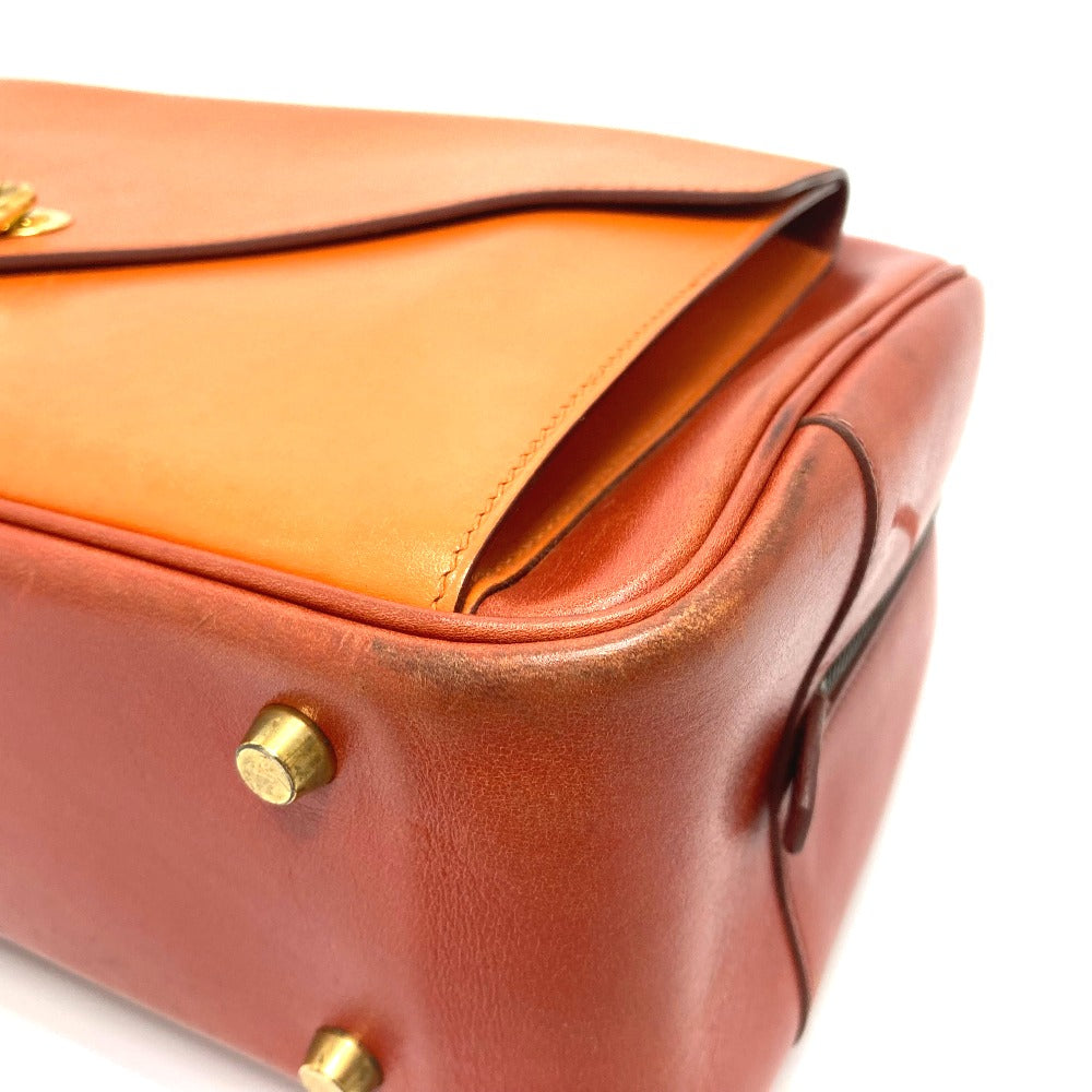 HERMES Handbag Vaux Swift Orange type Lorraine Women Used