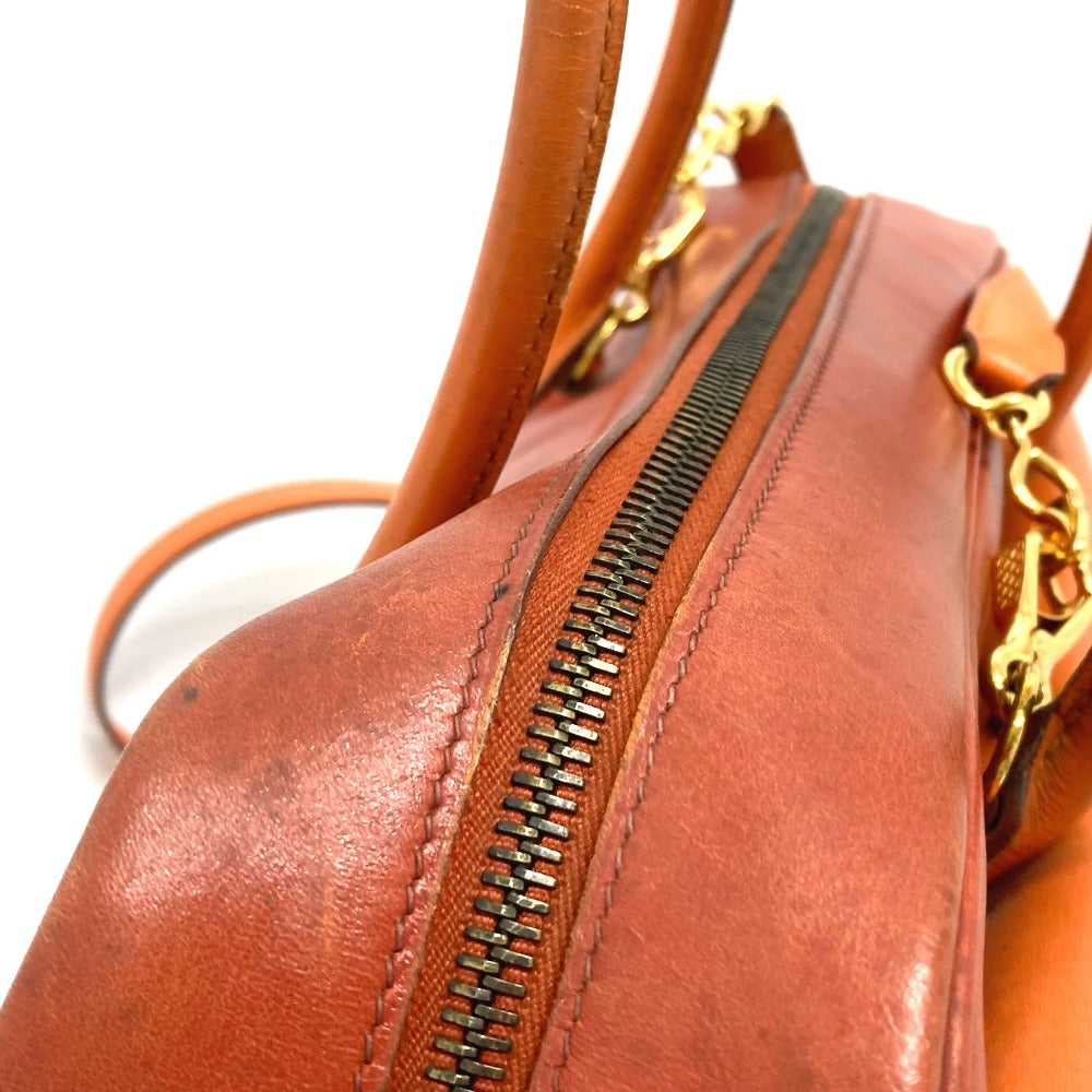 HERMES Handbag Vaux Swift Orange type Lorraine Women Used