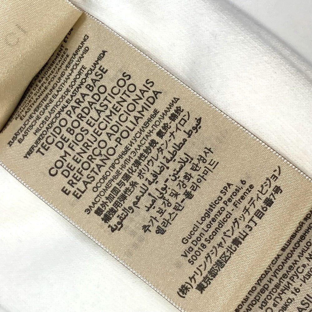 GUCCI socks cotton White x blue GG mens L/26�`28 Used