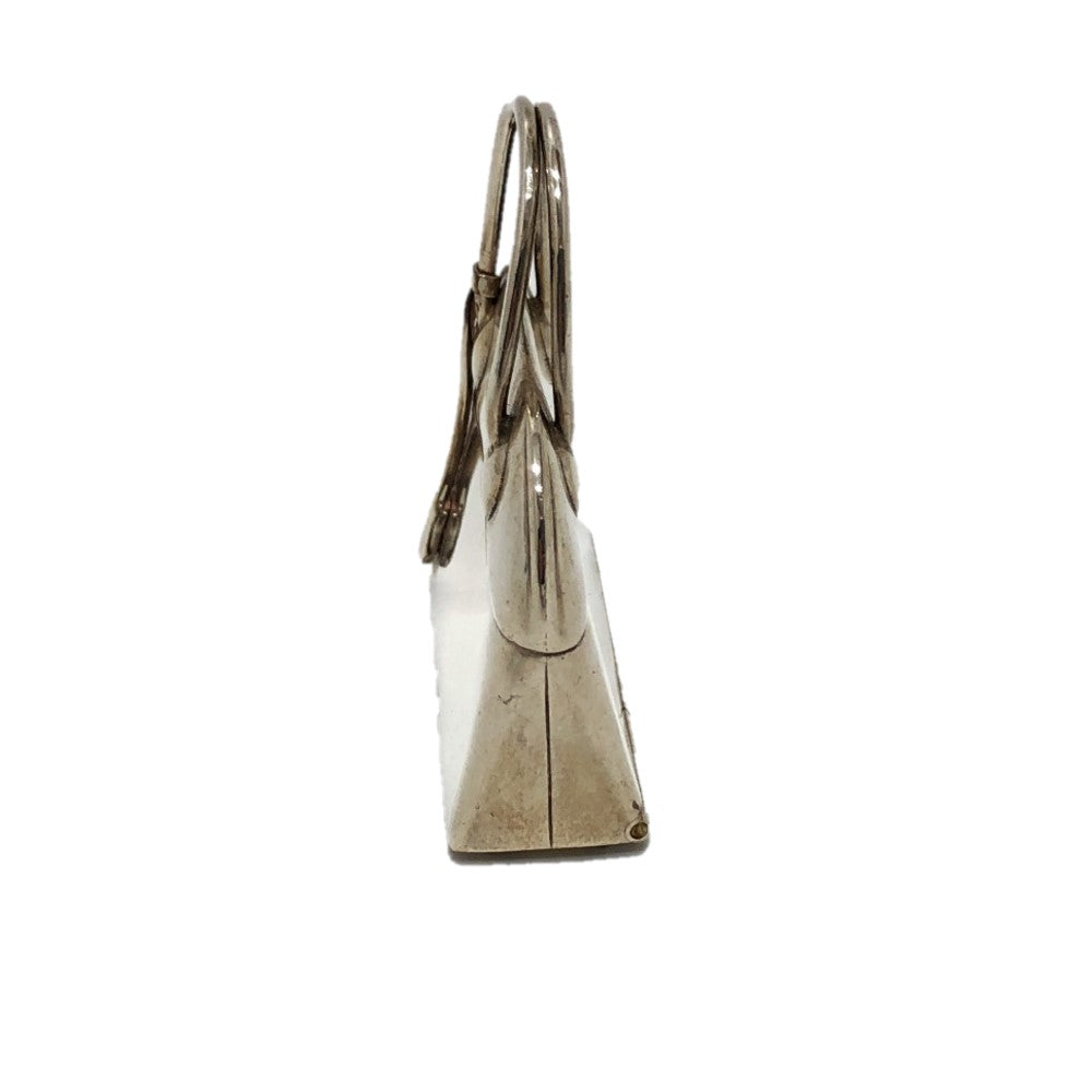 HERMES Pill case SV925 Silver Bored unisex(Unisex) Used