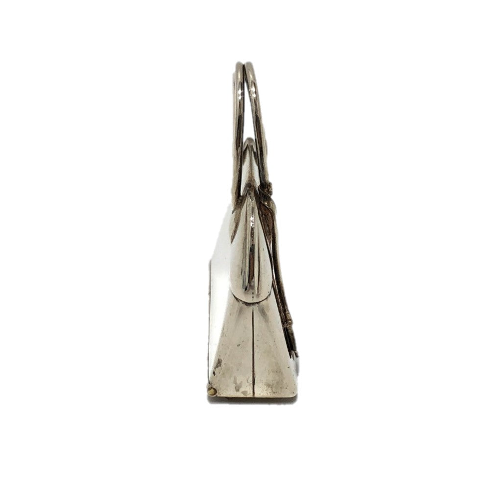 HERMES Pill case SV925 Silver Bored unisex(Unisex) Used