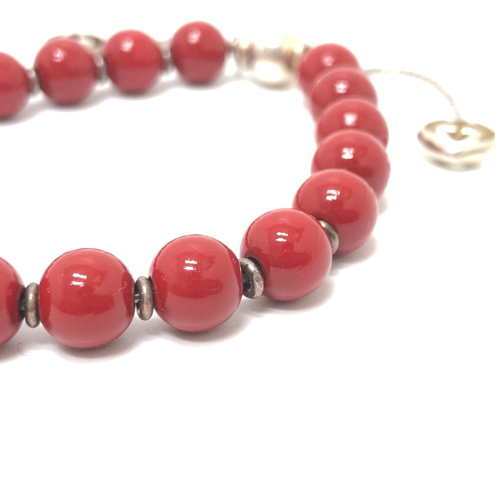 GUCCI bracelet 286673 Wood Red Interlocking G unisex(Unisex) Used
