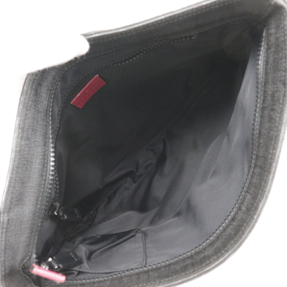 GUCCI Shoulder Bag 162904 leather black unisex(Unisex) Used