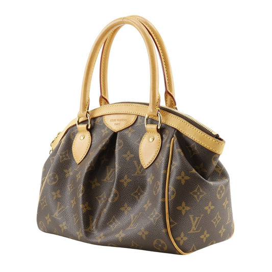 LOUIS VUITTON Handbag M40143 Monogram canvas Brown Tivoli PM Women Used