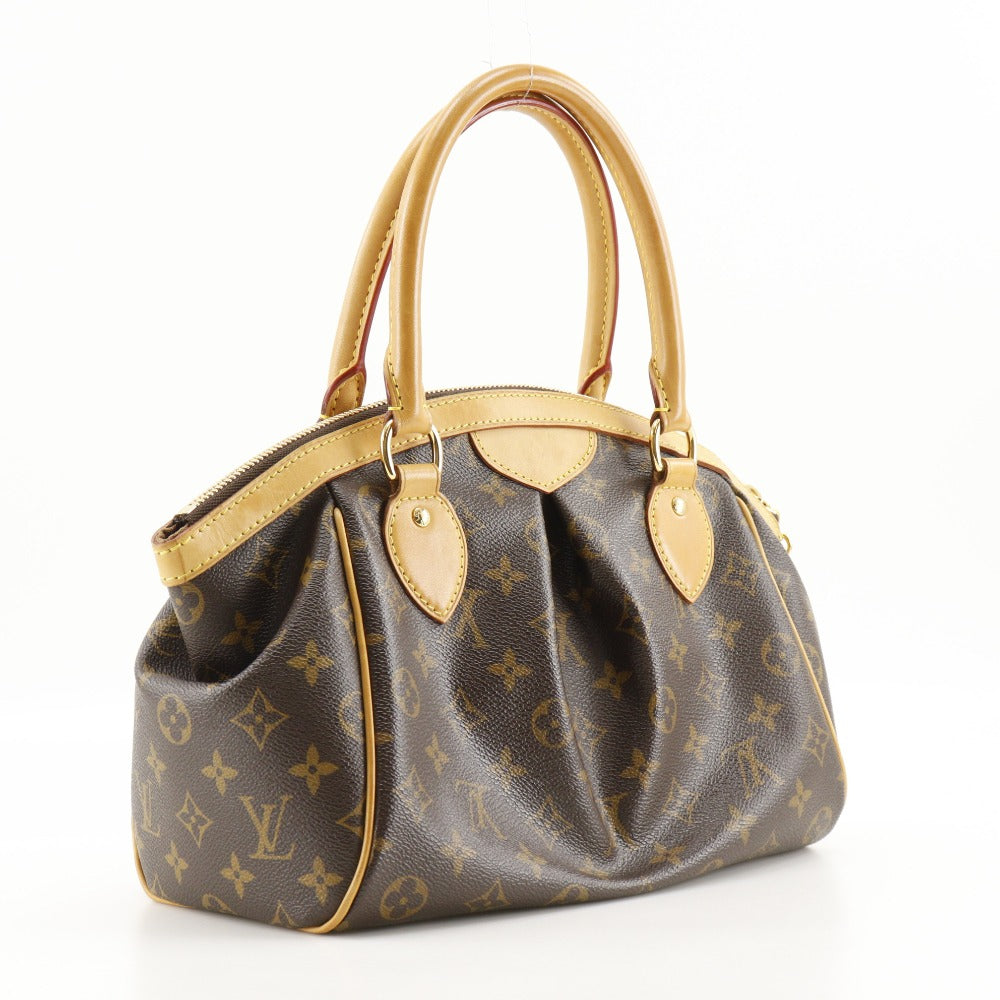 LOUIS VUITTON Handbag M40143 Monogram canvas Brown Tivoli PM Women Used