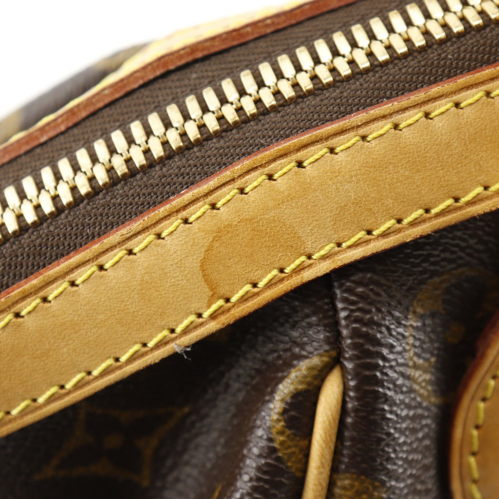 LOUIS VUITTON Handbag M40143 Monogram canvas Brown Tivoli PM Women Used
