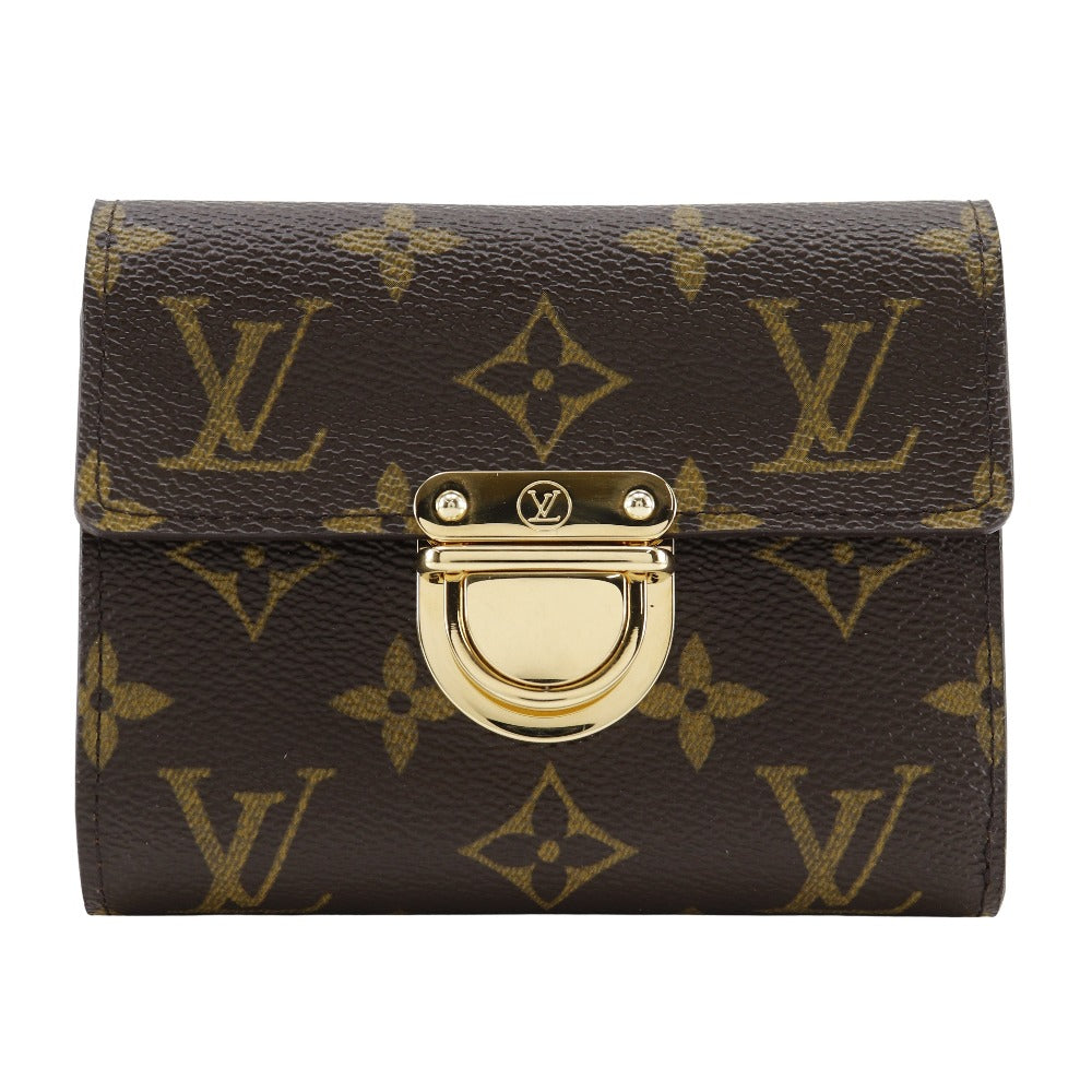 LOUIS VUITTON Bifold Wallet M58013 Monogram canvas Brown Portefeuille and Koala