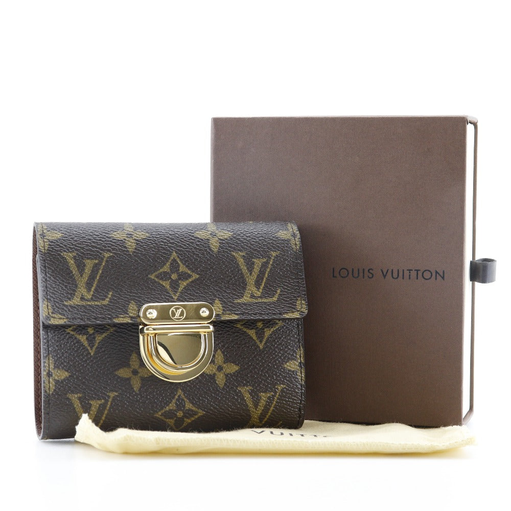 LOUIS VUITTON Bifold Wallet M58013 Monogram canvas Brown Portefeuille and Koala