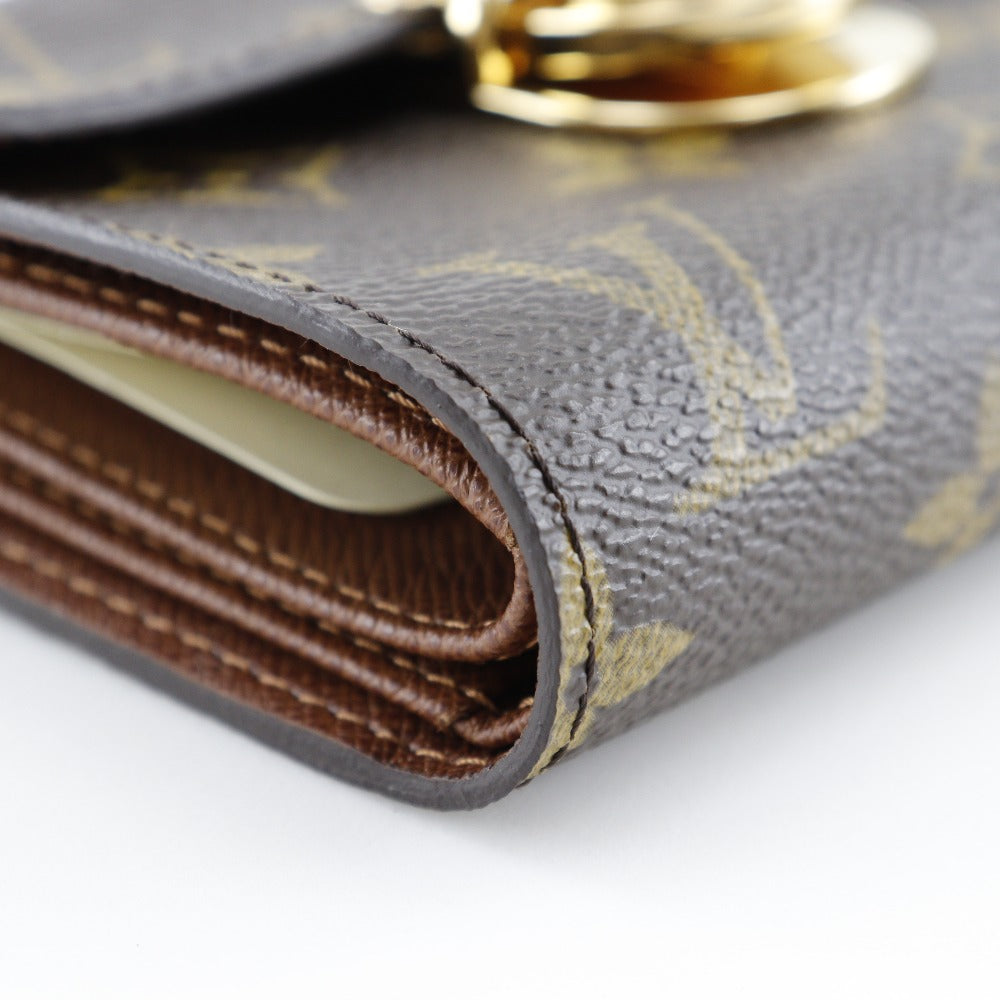 LOUIS VUITTON Bifold Wallet M58013 Monogram canvas Brown Portefeuille and Koala