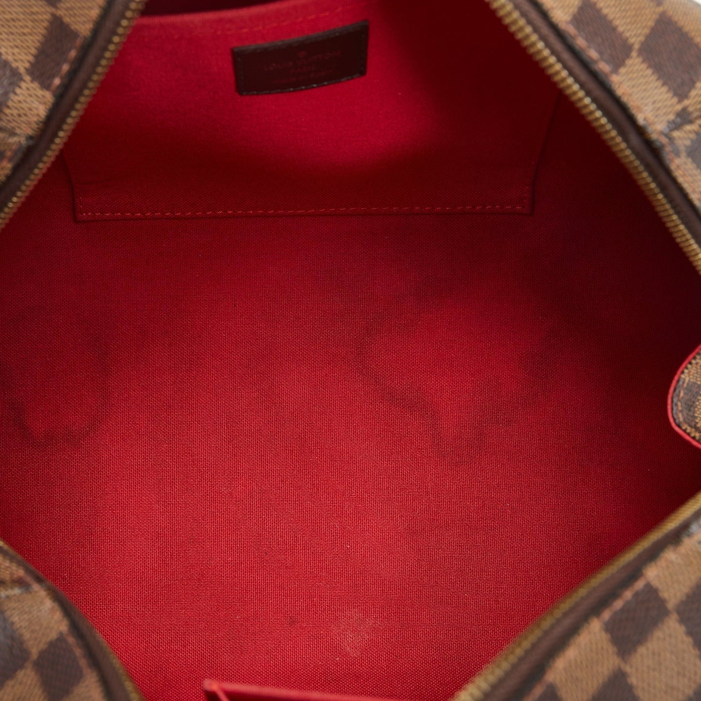 LOUIS VUITTON Damier Ebene Ribera MM Handbag