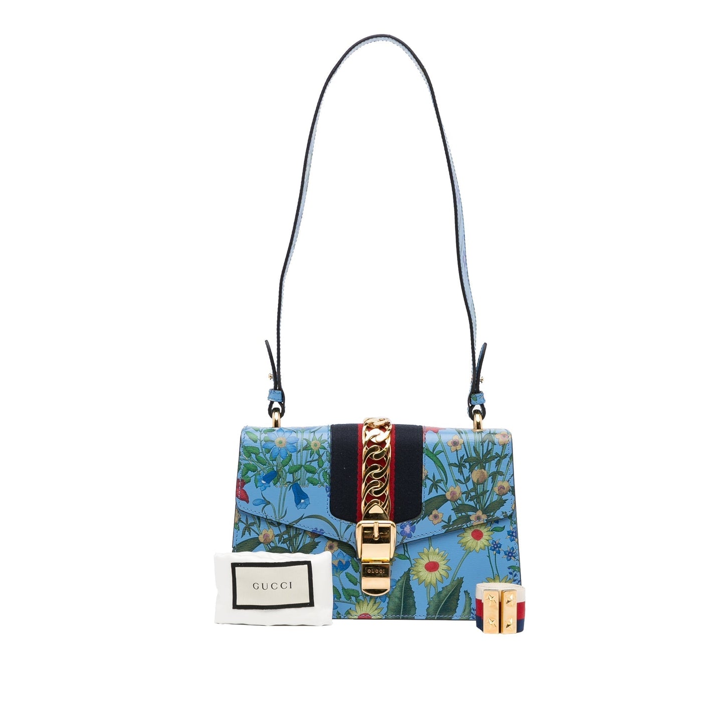 Gucci Sylvie Floral Blue
