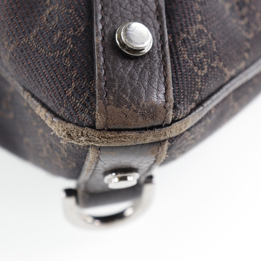 GUCCI Shoulder Bag 268642 GG canvas Brown Abbey Women Used