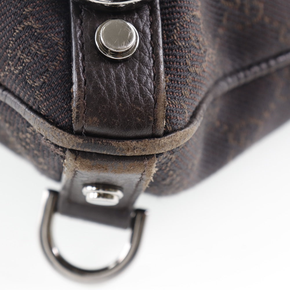 GUCCI Shoulder Bag 268642 GG canvas Brown Abbey Women Used