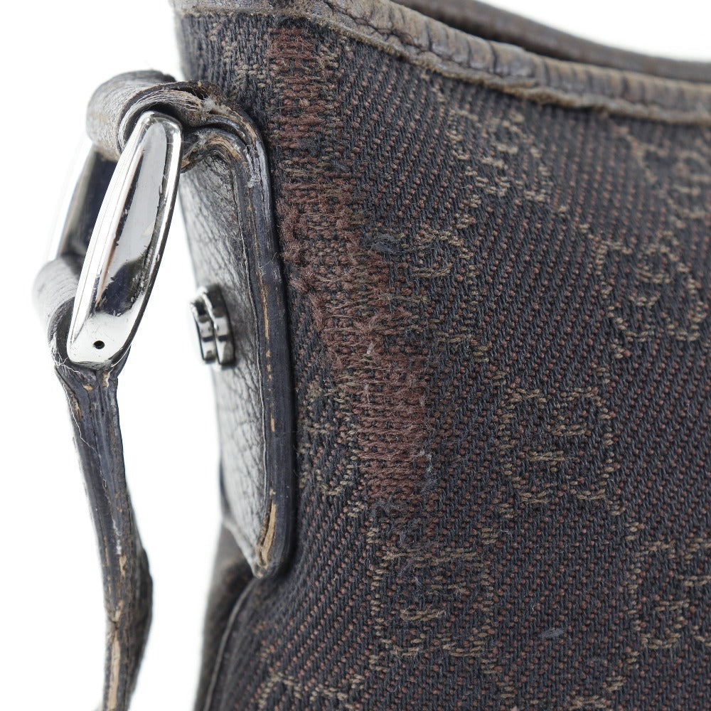 GUCCI Shoulder Bag 268642 GG canvas Brown Abbey Women Used