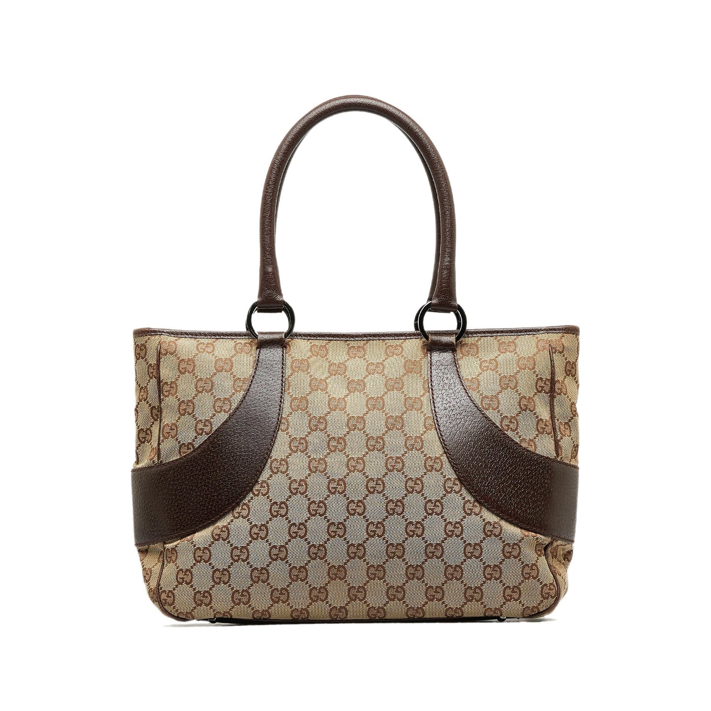 Brown Gucci GG Canvas Tote