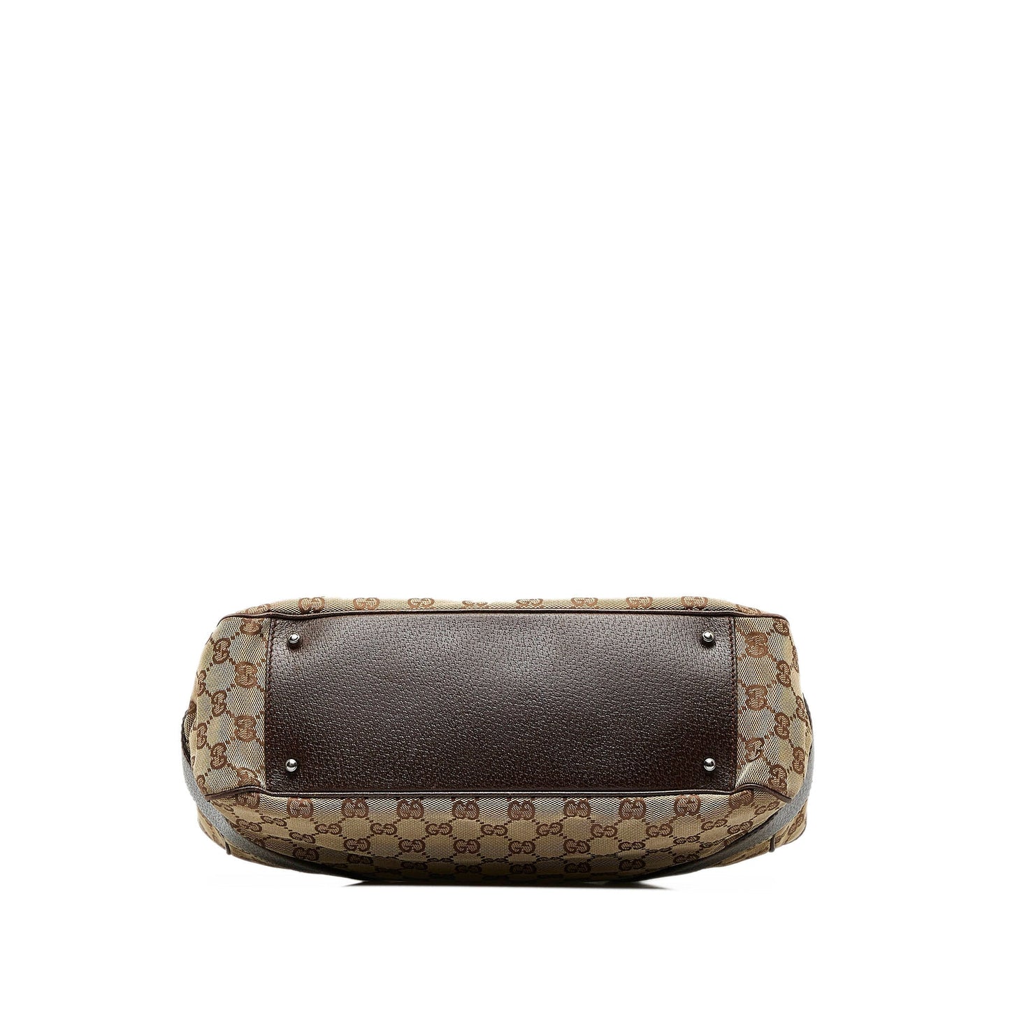 Brown Gucci GG Canvas Tote