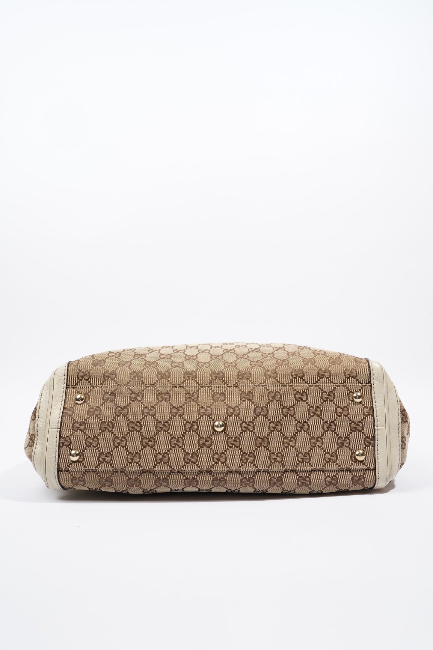 Gucci Fringe Tote Bag Supreme / Cream Canvas