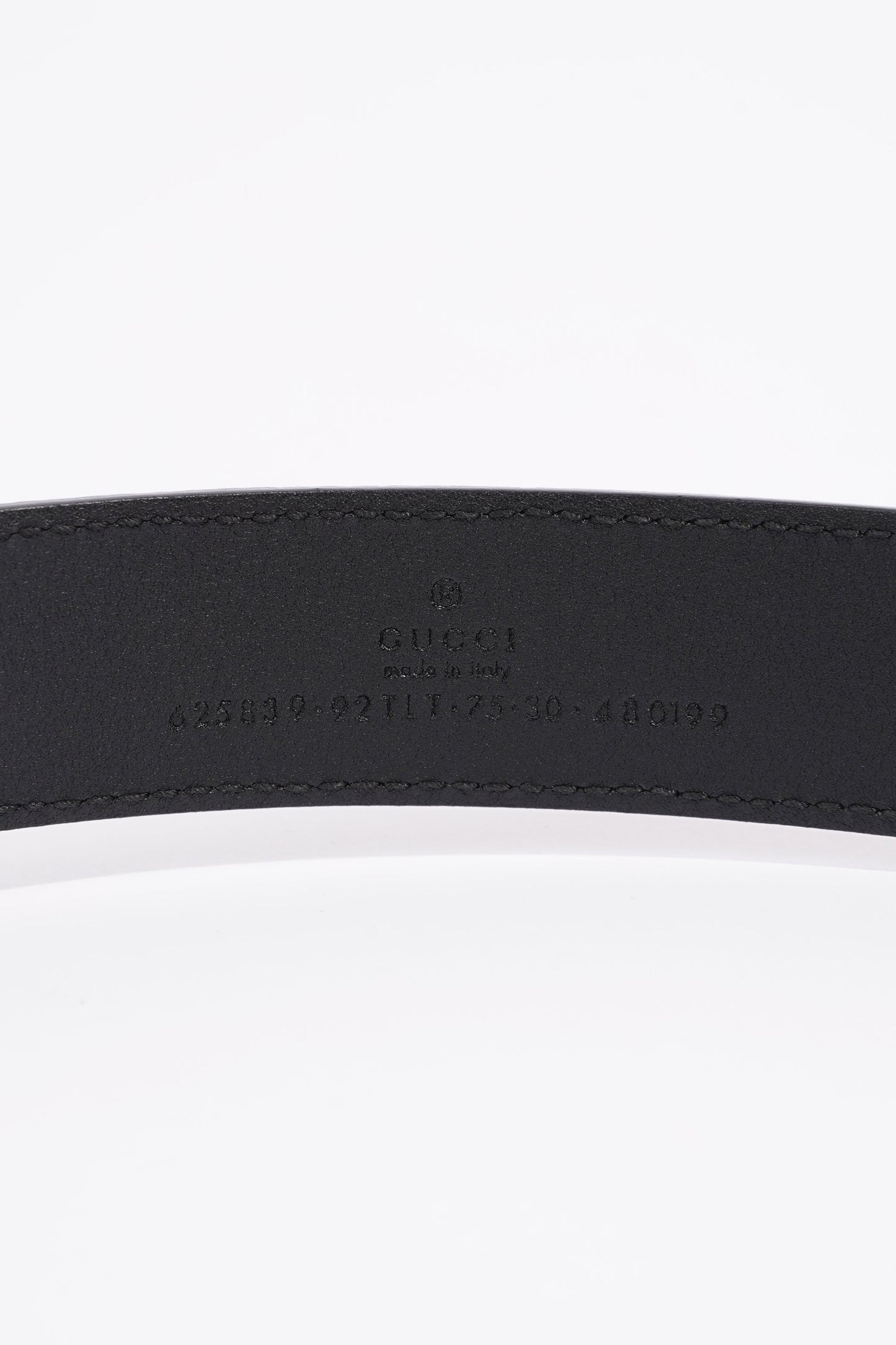 Gucci Marmont Belt Supreme / Black Canvas 75cm 30"