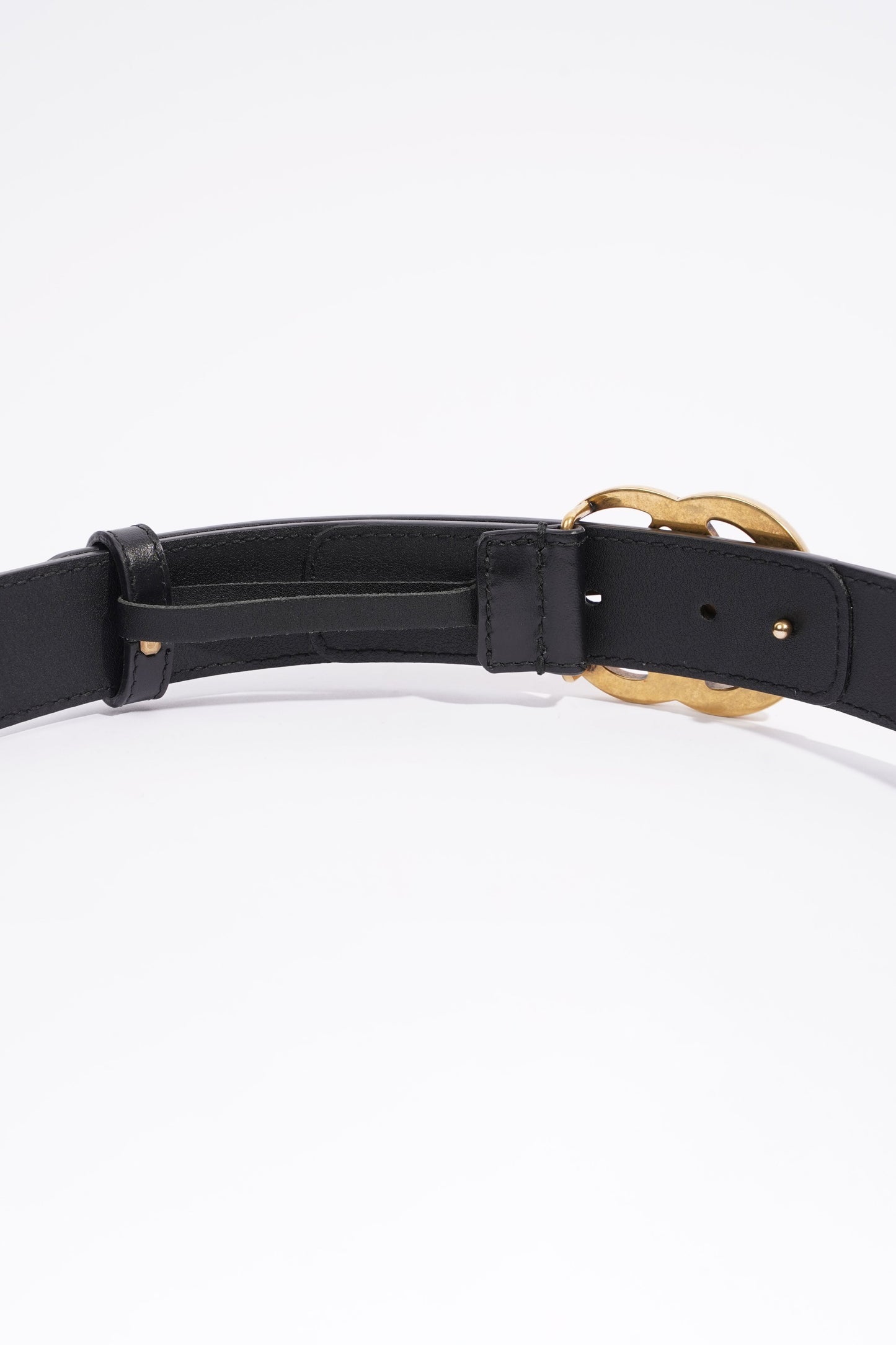 Gucci Marmont Belt Supreme / Black Canvas 75cm 30"