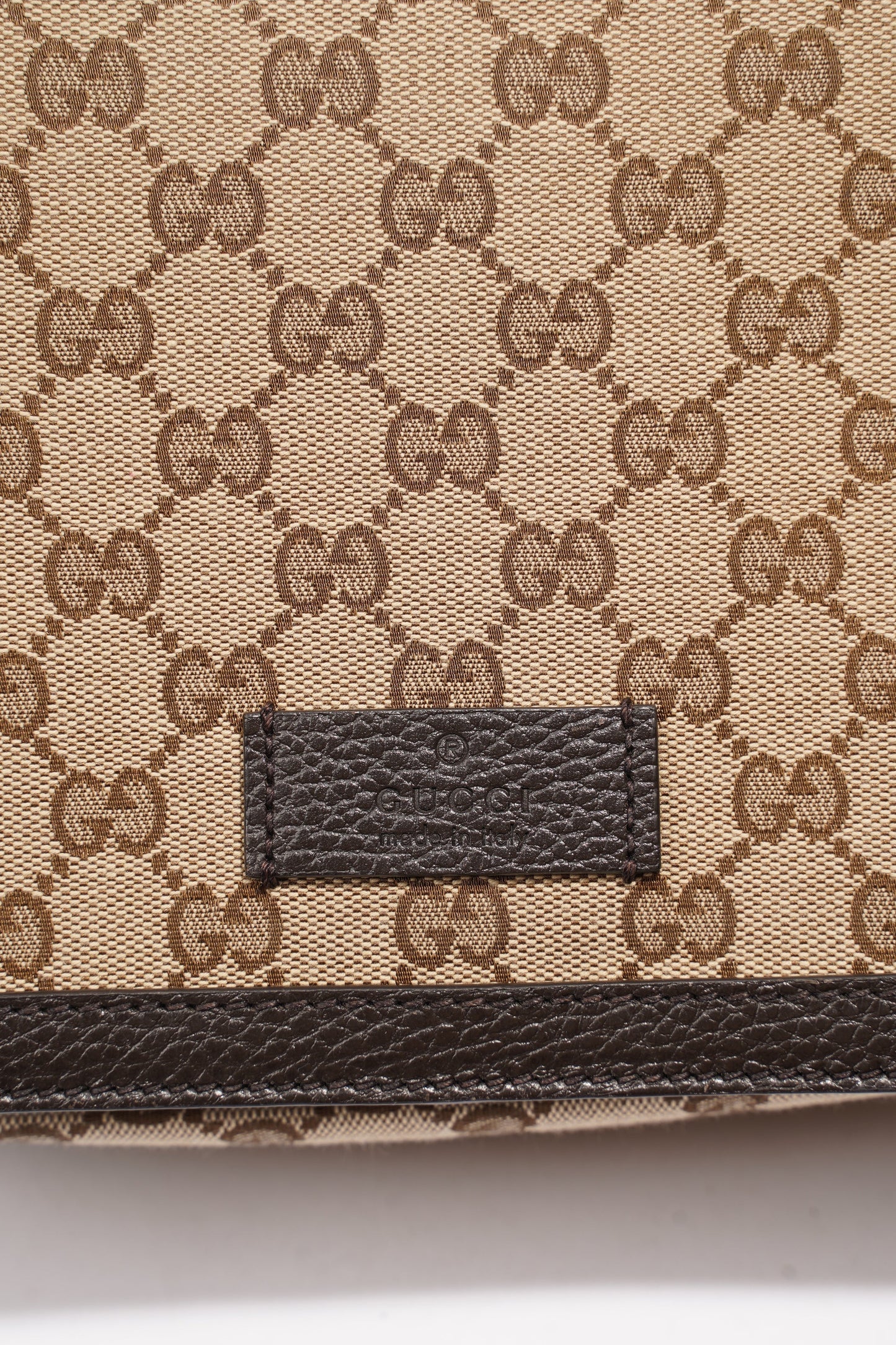 Gucci GG Messenger bag Supreme / Brown Canvas Large