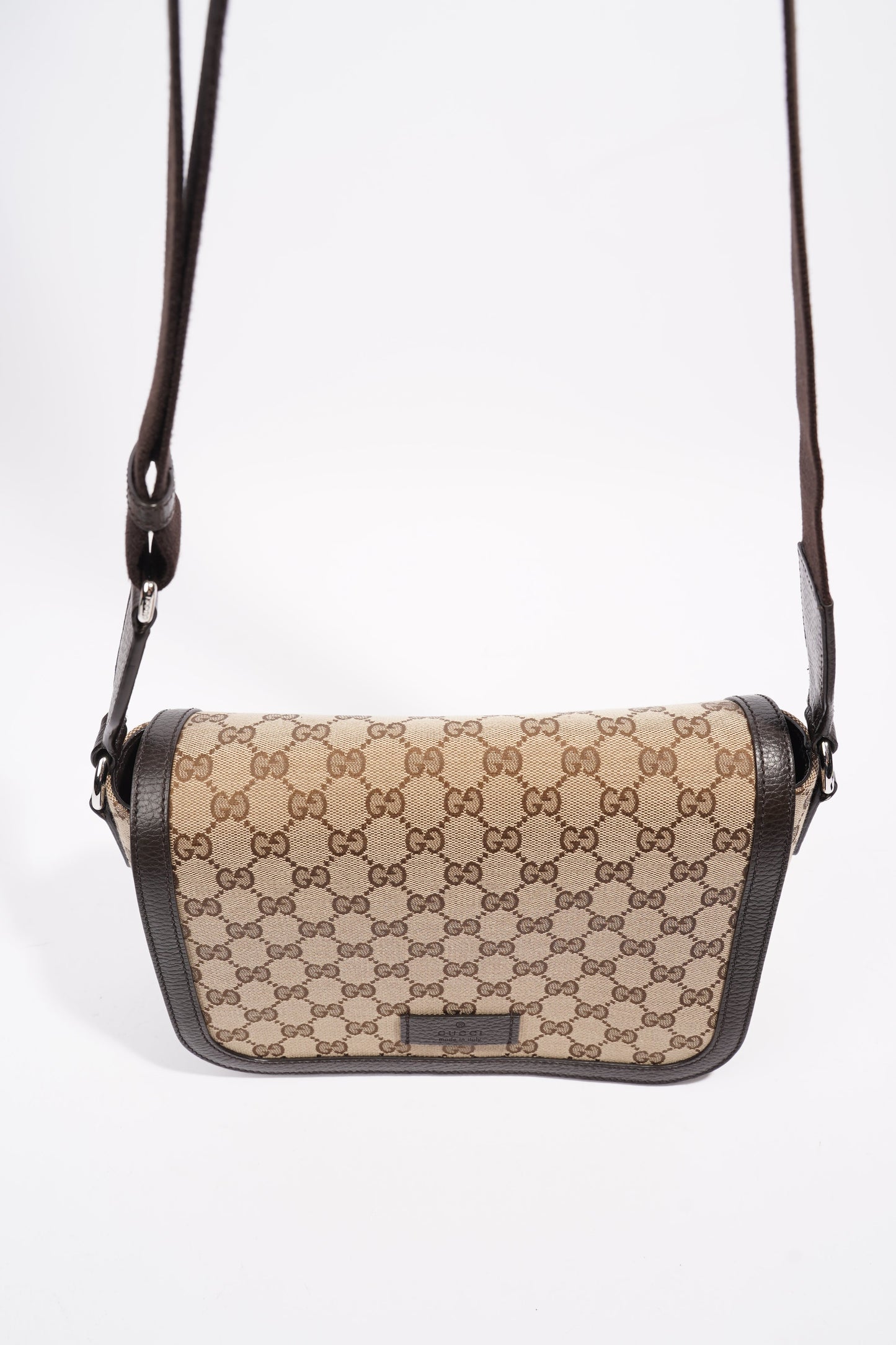 Gucci GG Messenger bag Supreme / Brown Canvas Large