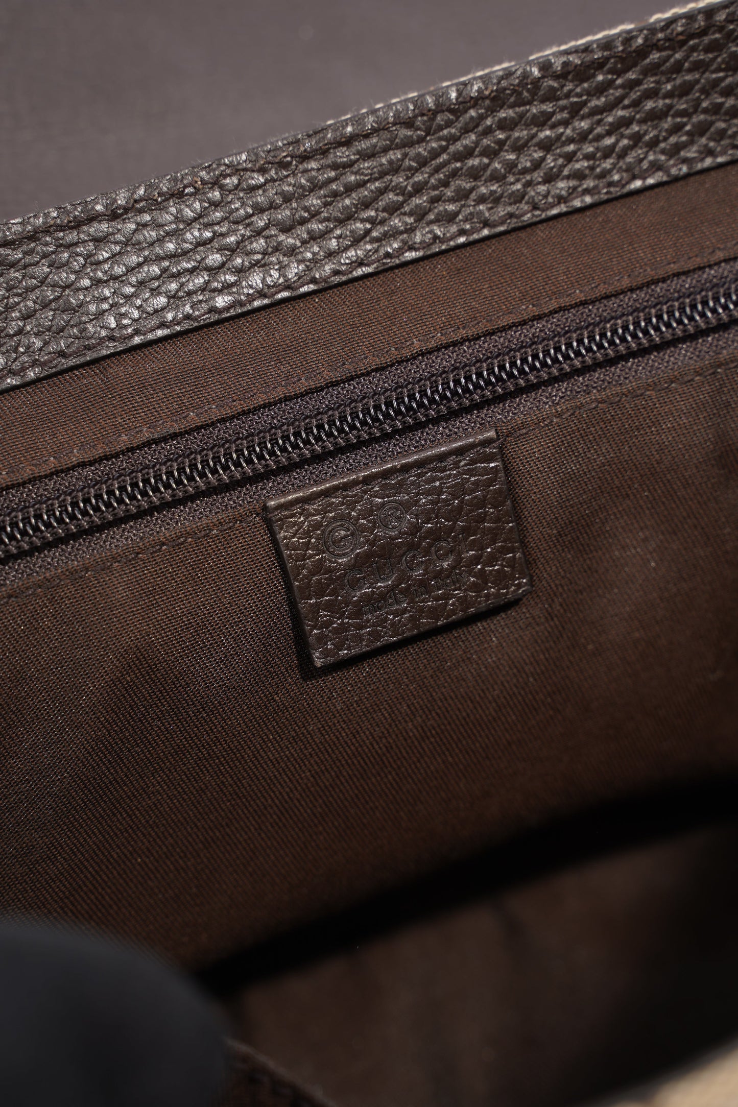 Gucci GG Messenger bag Supreme / Brown Canvas Large