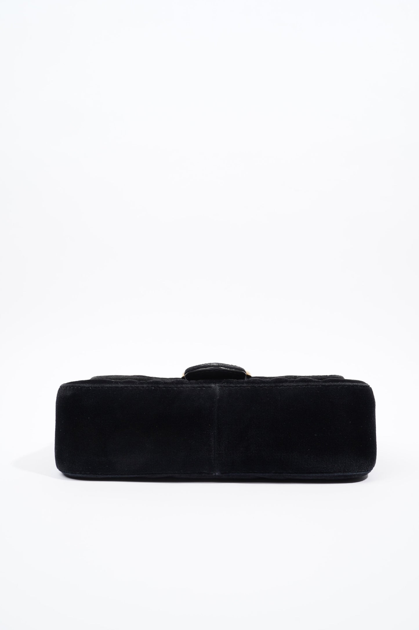 Gucci Marmont Flap Black Velvet Mini
